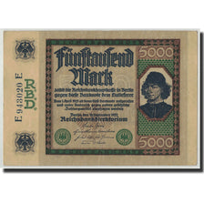 Germania, 5000 Mark, 1922, KM:77, 1922-09-16, SPL