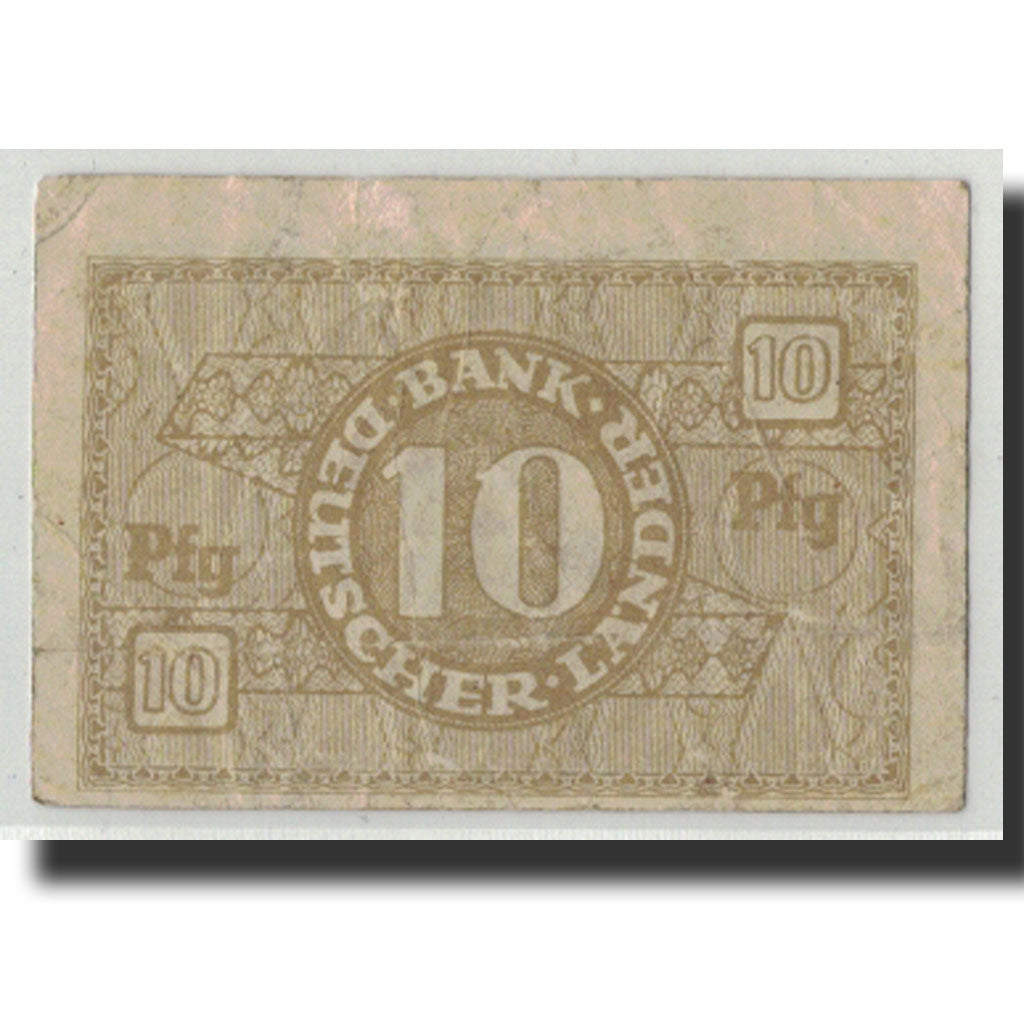 Banknote, GERMANY - FEDERAL REPUBLIC, 10 Pfennig, Undated (1948), KM:12a