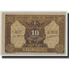 FRENCH INDO-CHINA, 10 Cents, Undated (1942), KM:89a, UNC(63)