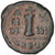 Monnaie, Maurice Tibère, Decanummium, Antioche, TB+, Cuivre, Sear:537