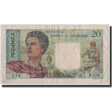 New Caledonia, 20 Francs, Undated (1963), KM:50c, VF(20-25)