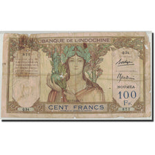 New Caledonia, 100 Francs, Undated (1937), KM:42b, G(4-6)