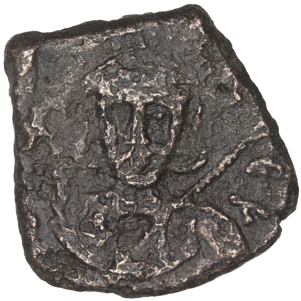 Tiberius III 698-705, Follis, Constantinople, VF(20-25), Copper, Sear #1366,...