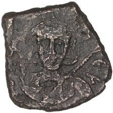 Tiberius III 698-705, Follis, Constantinople, VF(20-25), Copper, Sear #1366,...
