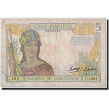 FRENCH INDO-CHINA, 5 Piastres, Undated (1936), KM:55b, VF(20-25)