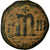 Moneda, Phocas, Follis, 602-610, Antioch, BC+, Cobre, Sear:671