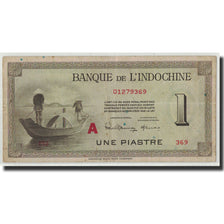 FRENCH INDO-CHINA, 1 Piastre, undated (1945), KM:76b, VF(20-25)