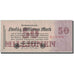 Billet, Allemagne, 50 Millionen Mark, 1923, 1923-09-01, KM:109a, TB+