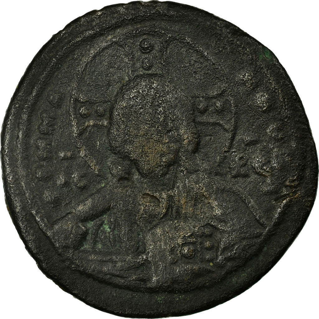 Coin, Basil II, Bulgaroktonos 976-1025, Follis, Constantinople, VF(20-25)