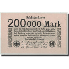 Banconote, Germania, 200,000 Mark, 1923, KM:100, 1923-08-09, SPL