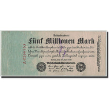 Germania, 5 Millionen Mark, 1923, KM:95, 1923-07-25, MB