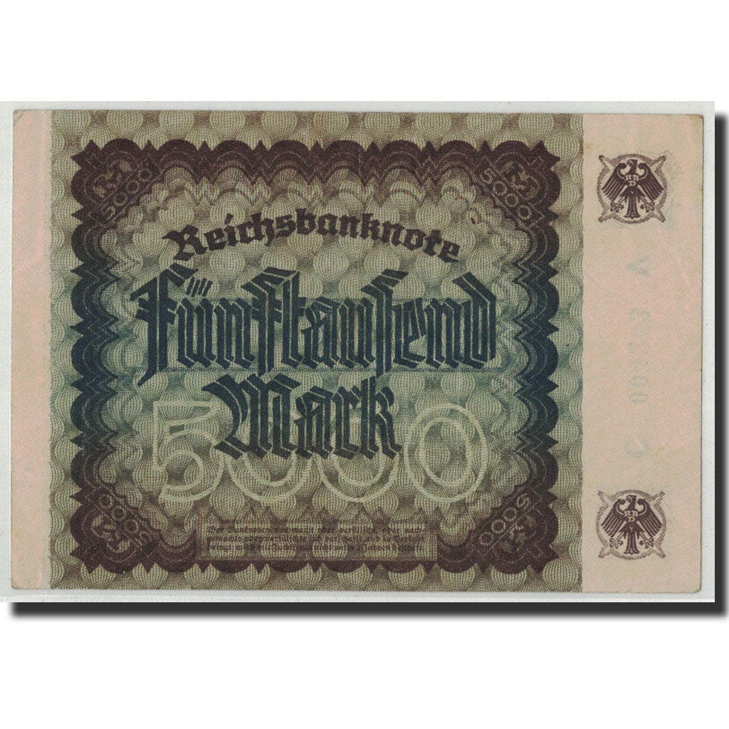 Banknote, Germany, 5000 Mark, 1922, 1922-12-02, KM:81a, EF(40-45)
