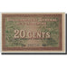 Biljet, FRANS INDO-CHINA, 20 Cents, Undated (1939), KM:86d, SPL
