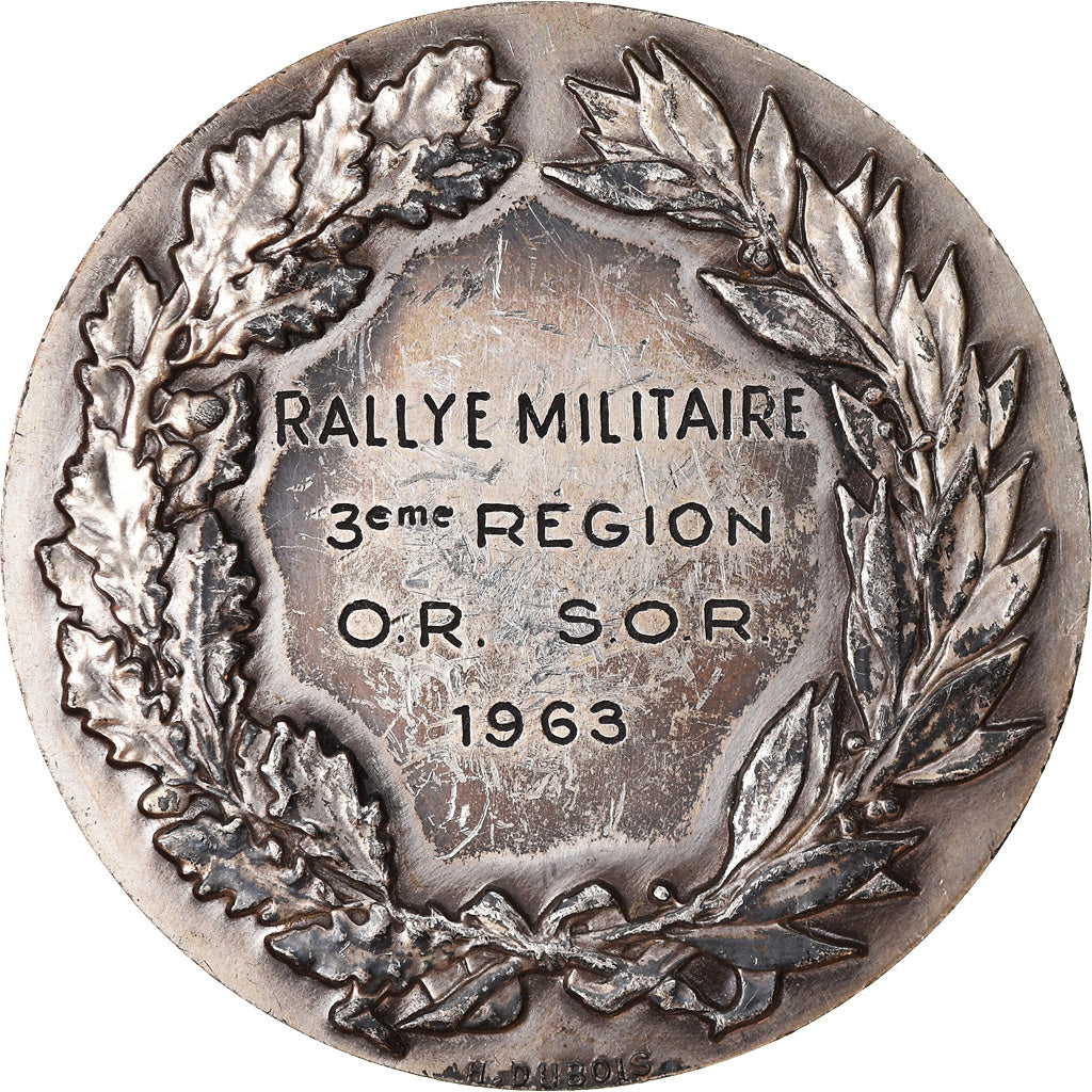 França, Medal, Rallye Militaire, 3ème Région O.R  S.O.R, 1963, Fraisse