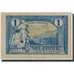 Banconote, Pirot:94-7, SPL-, NORD-PAS DE CALAIS, 1 Franc, 1925, Francia
