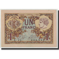 Banknote, Pirot:97-36, 1 Franc, 1920, France, UNC(63), Paris