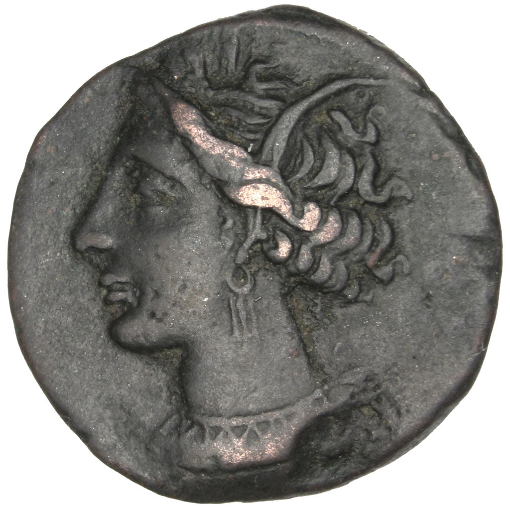 Carthage, Zeugitane, Shekel, Carthage, EF(40-45), Copper, 5.17
