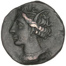 Carthage, Zeugitane, Shekel, Carthage, EF(40-45), Copper, 5.17