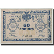Banknote, Pirot:110-1, 50 Centimes, Undated, France, EF(40-45), Rouen
