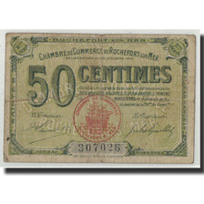 Geldschein, Frankreich, Rochefort-sur-Mer, 50 Centimes, 1915, SGE+, Pirot:107-7