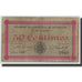 Banknot, Francja, Besançon, 50 Centimes, 1915, VG(8-10), Pirot:25-1