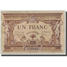 Francia, Angers, 1 Franc, 2015, B+, Pirot:8-1