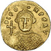 Leontius 695-698, Semissis, Constantinople, AU(50-53), Gold, Sear #1332, 2.15