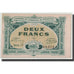 Banknot, Francja, Bordeaux, 2 Francs, 1917, AU(55-58), Pirot:30-17