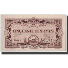Francia, Bordeaux, 50 Centimes, 1917, SPL, Pirot:30-11