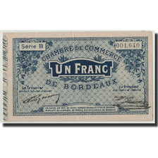 France, Bordeaux, 1 Franc, 1914, AU(55-58), Pirot:30-2
