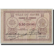Billet, France, Le Havre, 50 Centimes, Undated, TB, Pirot:68-1