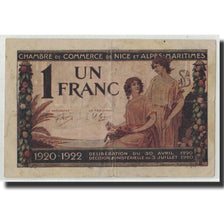 Frankreich, Nice, 1 Franc, 1920, Pirot:91-11