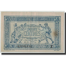 Francia, 50 Centimes, Undated (1919), KM:M4, MB+, Fayette:VF 2.7