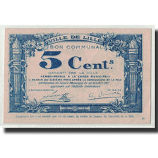 Banknote, Pirot:59-1630, 5 Centimes, 1917, France, UNC(65-70), Lille