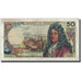 France, 50 Francs Racine, 1974, KM:148d, 1974-10-03, Fayette:64.28, TB+