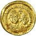 Moneda, Heraclius 610-641, Solidus, Ravenna, MBC+, Oro, Sear:896