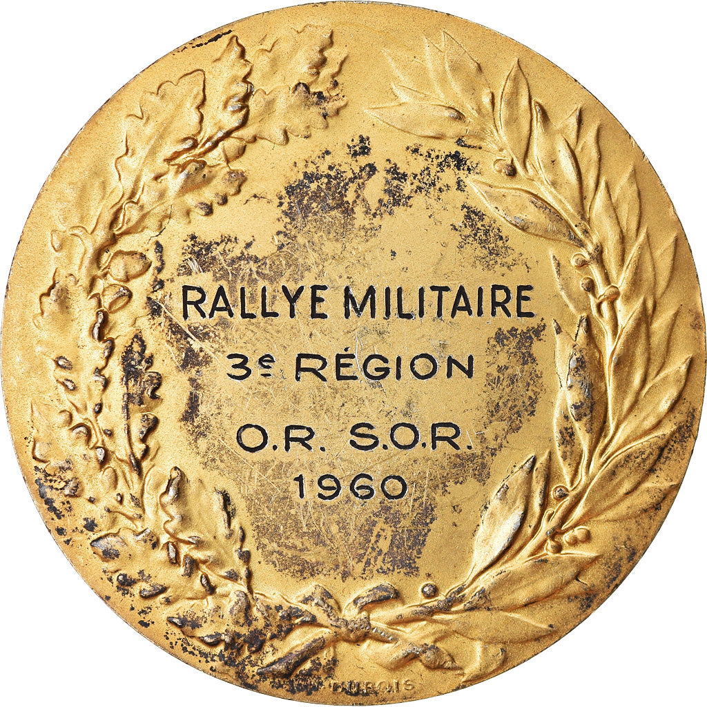 France, Médaille, Rallye Militaire, 3ème Région O.R  S.O.R, 1960, Fraisse