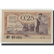 Billet, France, NORD-PAS DE CALAIS, 25 Centimes, SPL, Pirot:94-3