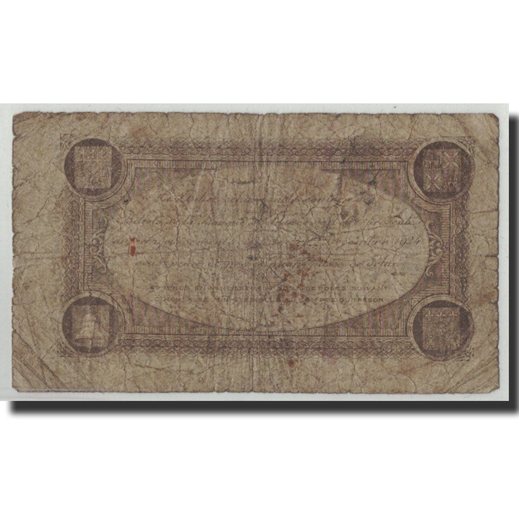 Biljet, Pirot:122-45, 1 Franc, 1922, Frankrijk, B, Toulouse