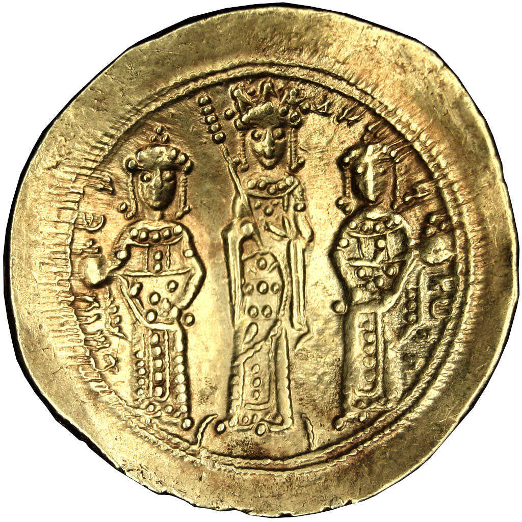 Eudocia 1067, Histamenon Nomisma, Constantinople, AU(55-58), Gold, Sear #1857,..