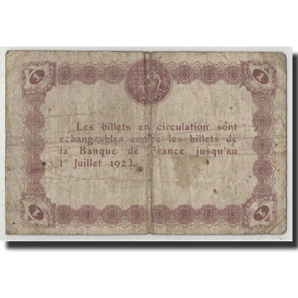 France, Epinal, 1 Franc, 1920, VG(8-10), Pirot:56-10
