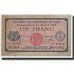 France, Lyon, 1 Franc, 1922, VF(20-25), Pirot:77-27