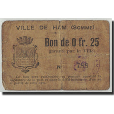 Banknote, Pirot:80-235, 25 Centimes, Undated, France, VG(8-10), Ham