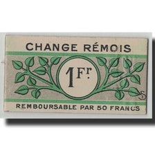 Banknote, Pirot:51-45, 1 Franc, 1914, France, AU(55-58), Reims