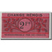 Geldschein, Frankreich, Reims, 2 Francs, 1914, UNZ, Pirot:51-46
