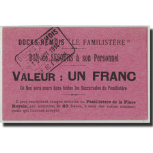 Banknote, Pirot:51-21, 1 Franc, 1914, France, UNC(63), Reims