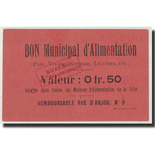 Banknote, Pirot:51-27, 50 Centimes, Undated, France, UNC(63), Reims