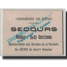 Banknote, Pirot:51-37, 50 Centimes, Undated, France, AU(55-58), Reims