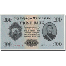 Billet, Mongolie, 100 Tugrik, 1955, KM:34, NEUF