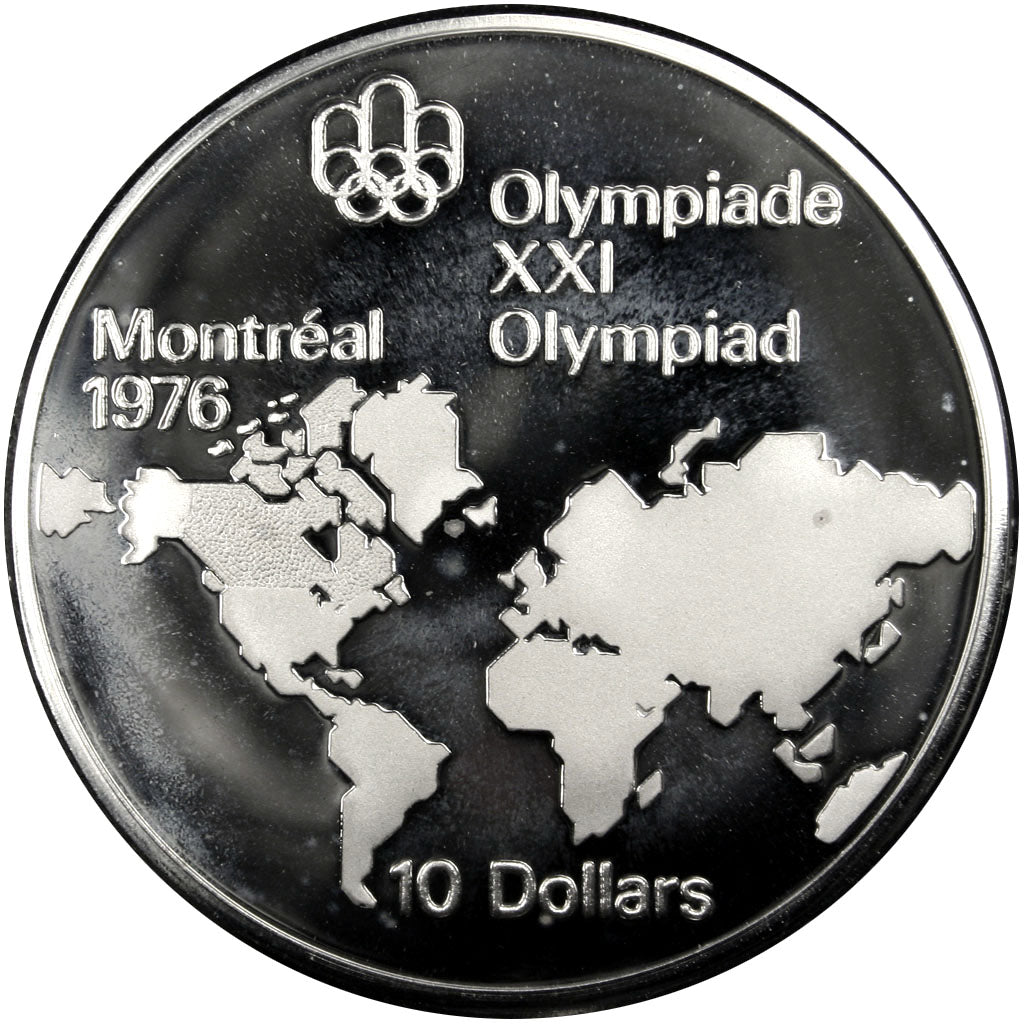 Coin, Canada, Elizabeth II, 10 Dollars, 1973, Ottawa, MS(63), Silver